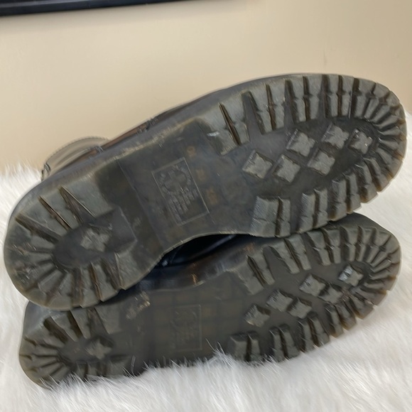 Dr Marten Jadon Platform Smooth Black Lace-Up Boots Mens 11 - Picture 13 of 15